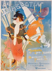 Omslagsillustration till tidningen "Le Diablotin".